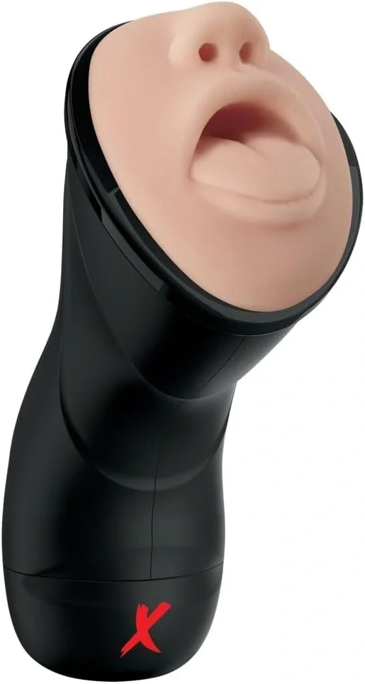 PIPEDREAM Masturbator Deep Throat Vibrating Stroker Ultra Suction