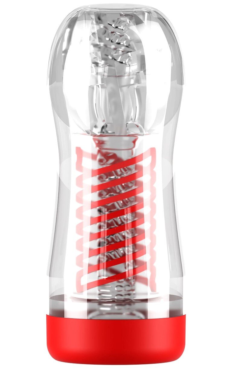 PIPEDREAM Masturbator PDX Elite Viewtube 2 TPE Transparent 18 cm