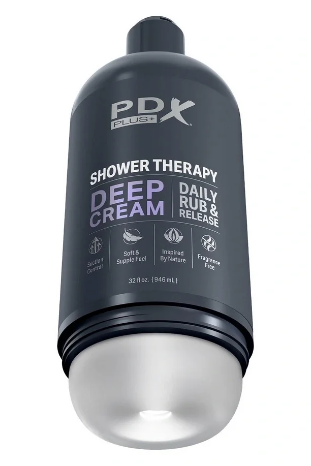 PIPEDREAM Masturbator Shower Therapy Deep Cream Fanta Flesh Transparent 20.7 cm