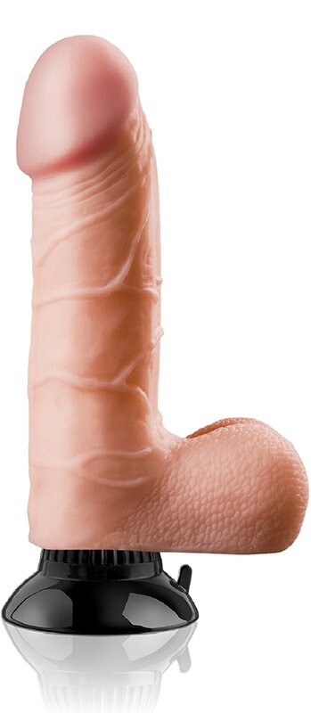 PIPEDREAM Vibrator REAL FEEL DELUXE No.1 Multispeed TPR Natural 22 cm