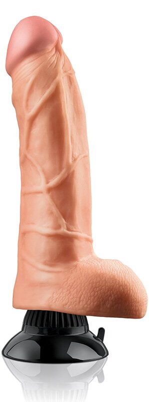 PIPEDREAM Vibrator REAL FEEL DELUXE No.5 Multispeed TPR Natural 24.4 cm