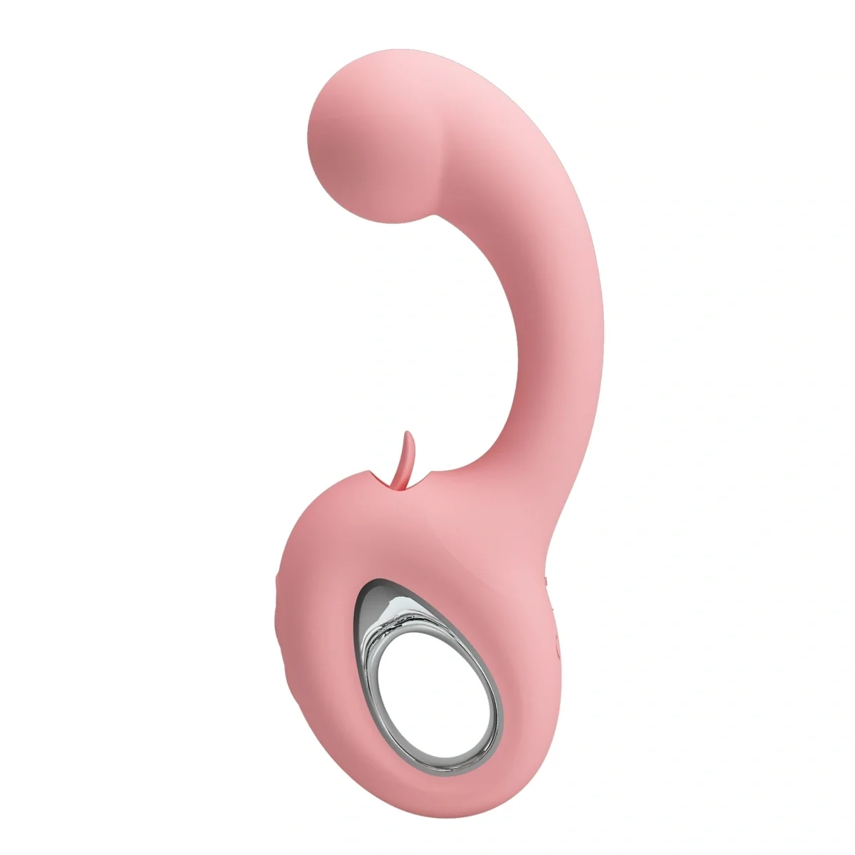PRETTYLOVE Vibrator Erynnyes 15 Moduri Stimulatoare Silicon USB Roz 15.4 cm