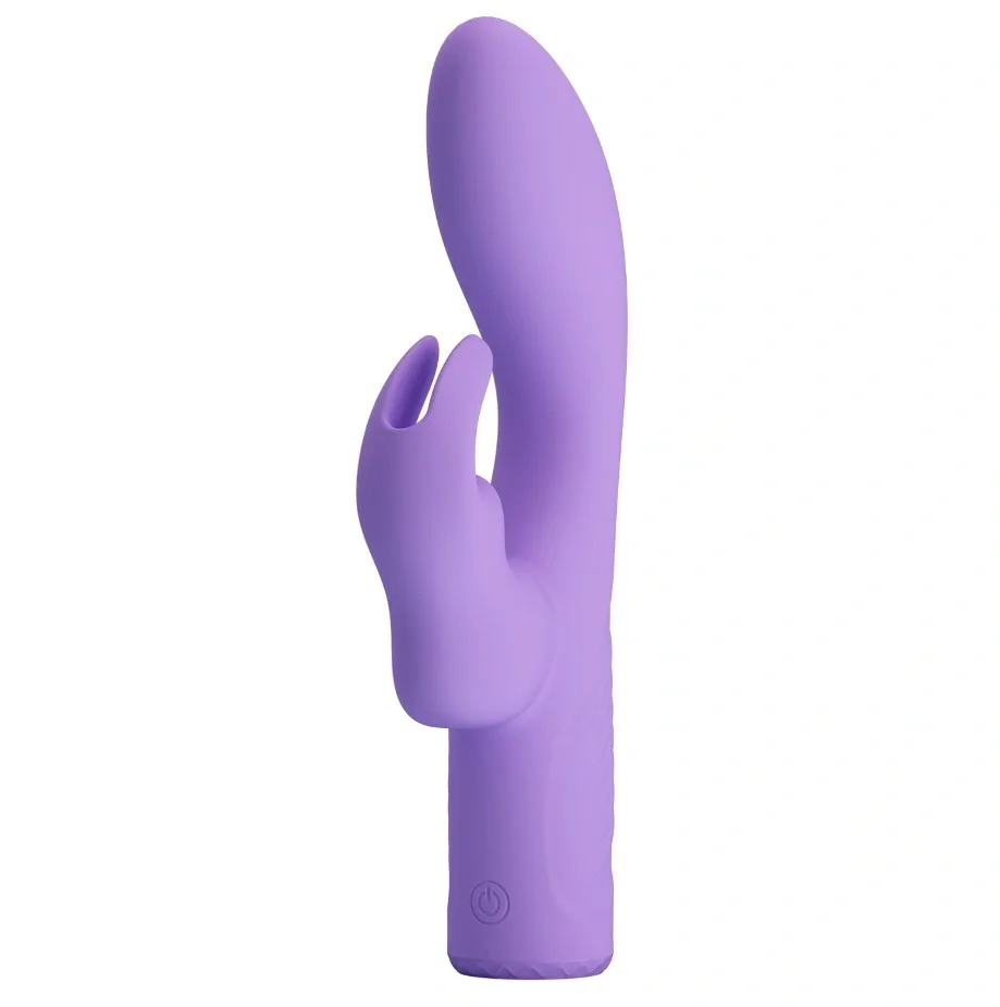 PRETTYLOVE Vibrator Iepuras Elivia 10 Moduri Vibratii USB Magnetic Mov 17.2 cm
