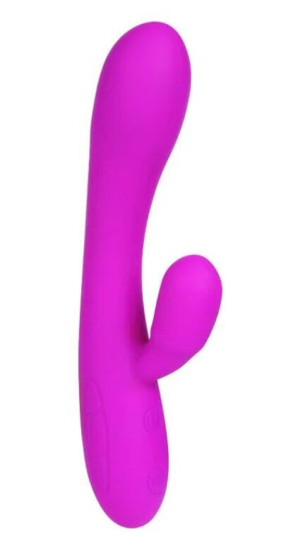PRETTYLOVE Vibrator Iepuras Victor 30 Moduri Vibratii Silicon USB Mov 17 cm Pretty Love