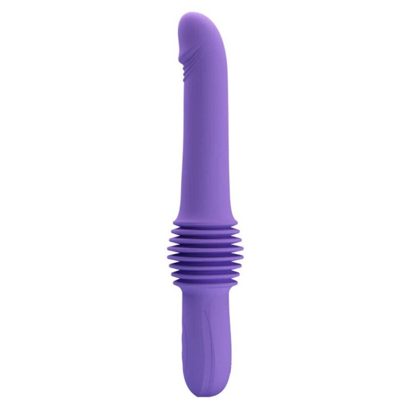 PRETTYLOVE Vibrator Pazuzu 3 Thrusting Modes Silicon Mov 29.2 cm