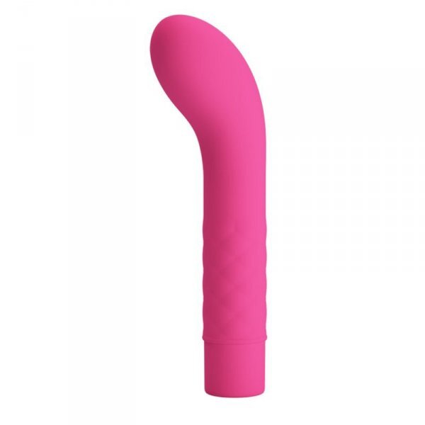 PRETTYLOVE Vibrator Punctul G Atlas 10 Moduri Vibratii Silicon Roz 14 cm