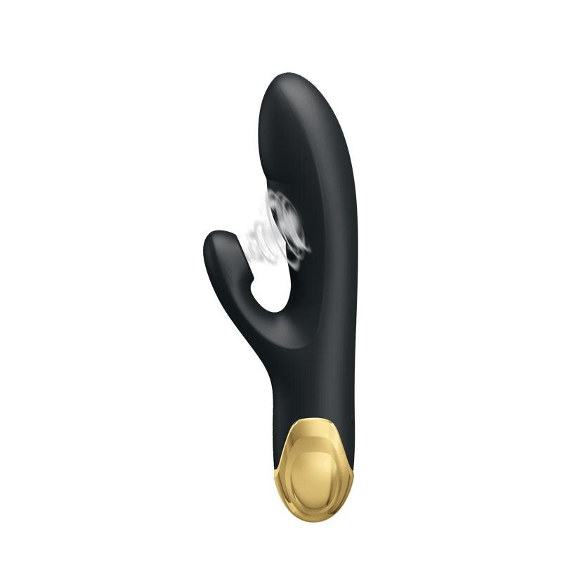 PRETTYLOVE Vibrator Rabbit 14 Functii Vibrating&Sucking Pretty Love Royal Pleasure 24K Gold