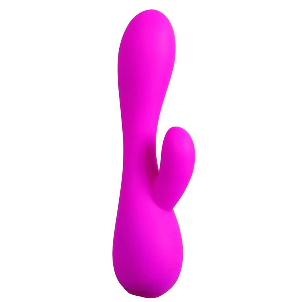 PRETTYLOVE Vibrator Rabbit Smart Simon Senzor de Presiune Aer Silicon Mov USB 18 cm