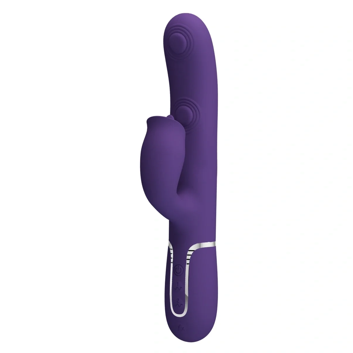 PRETTYLOVE Vibrator Twinkled Tenderness Gigi 7 Moduri Pulsare 7 Moduri Licking Silicon USB Mov 22.8 cm