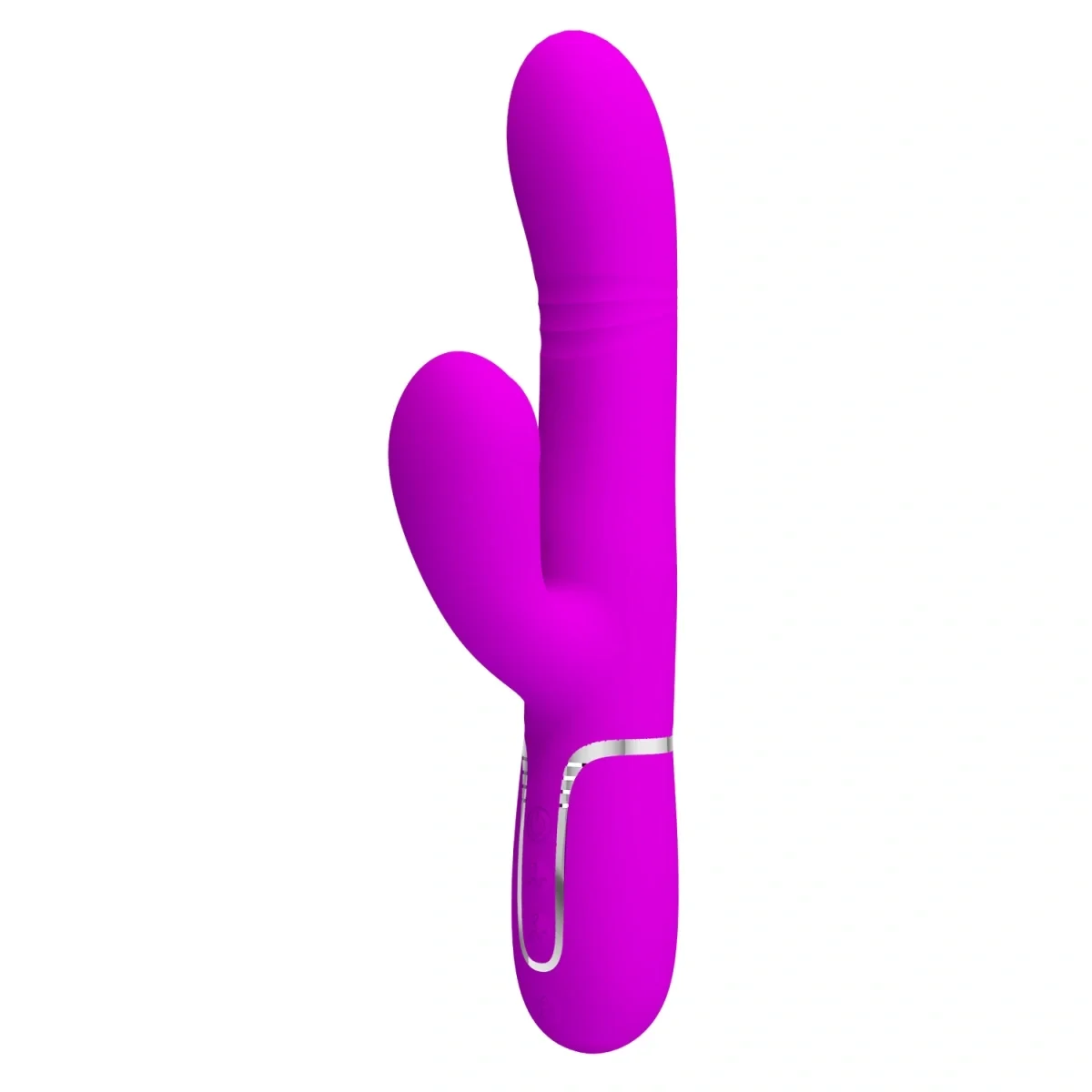 PRETTYLOVE Vibrator Twinkled Tenderness Mariana 4 in 1 Silicon USB Roz 22.6 cm