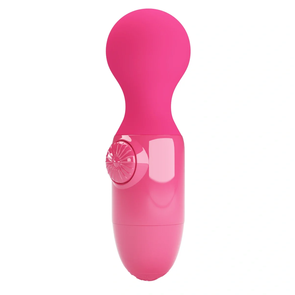 PRETTYLOVE Vibrator Wand Multispeed Little Cute USB Reincarcabil Fuchsia