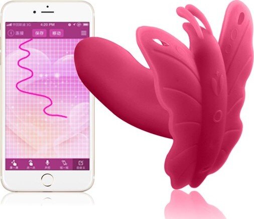 REALOV Ideal LLC Lydia I Smart Butterfly Vibe - Pink