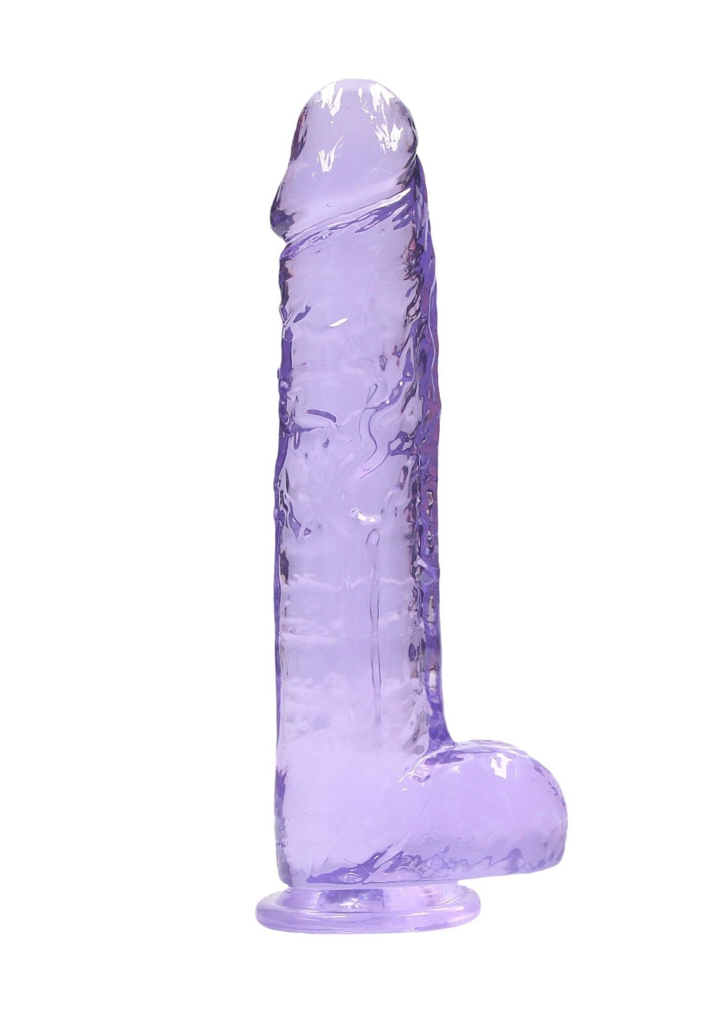 RealRock Dildo Realist Crystal Clear Mov 25 cm
