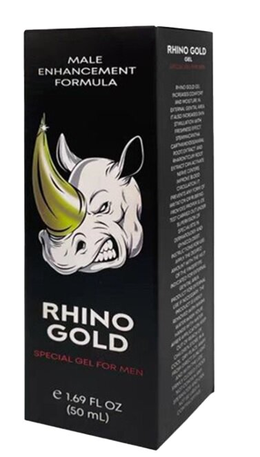 RHINO Gel Gold pentru Erectie si Potenta 50 ml