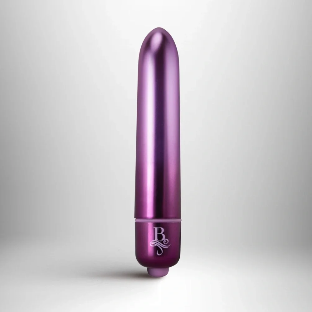 Rocks Off Vibrator Glont Boudoir Parlour Prince 10 Moduri Vibratii Mov 9 cm
