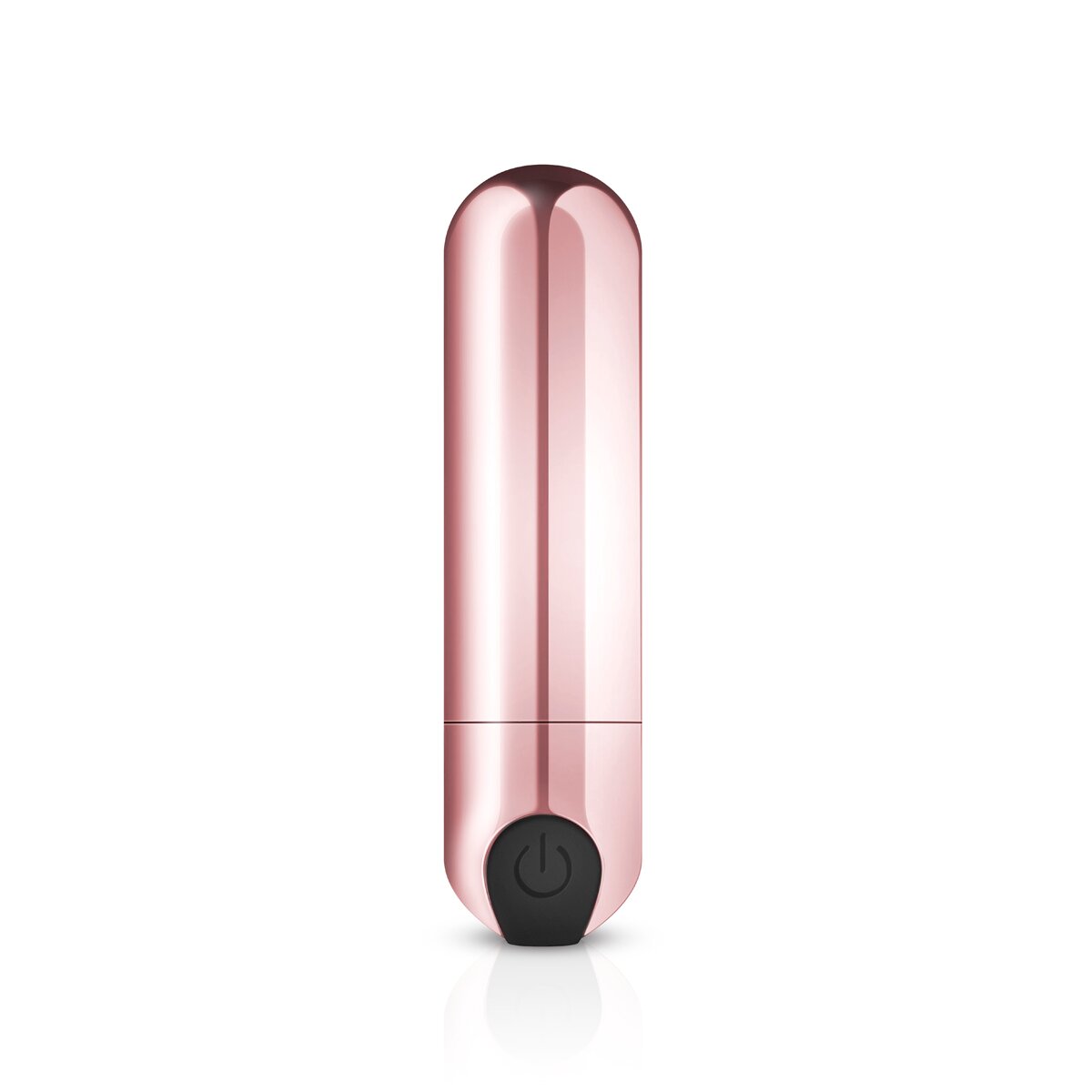 Rosy Gold Bullet Vibrator Masaj Rosy Gold 10 Moduri Vibratii USB 7.5 cm