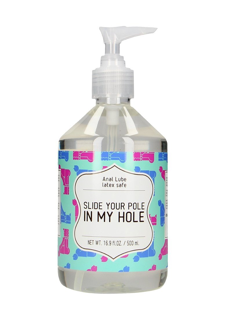 S-line Lubrifiant Anal pe Baza de Apa Slide Your Pole In My Hole 500 ml
