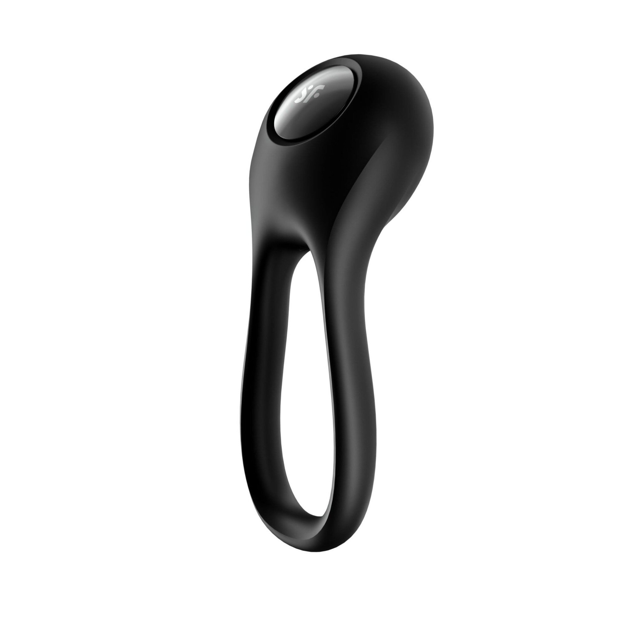 Satisfyer Inel Penis si Testicule Majestic Duo 12 Moduri Vibratiii Silicon USB Negru