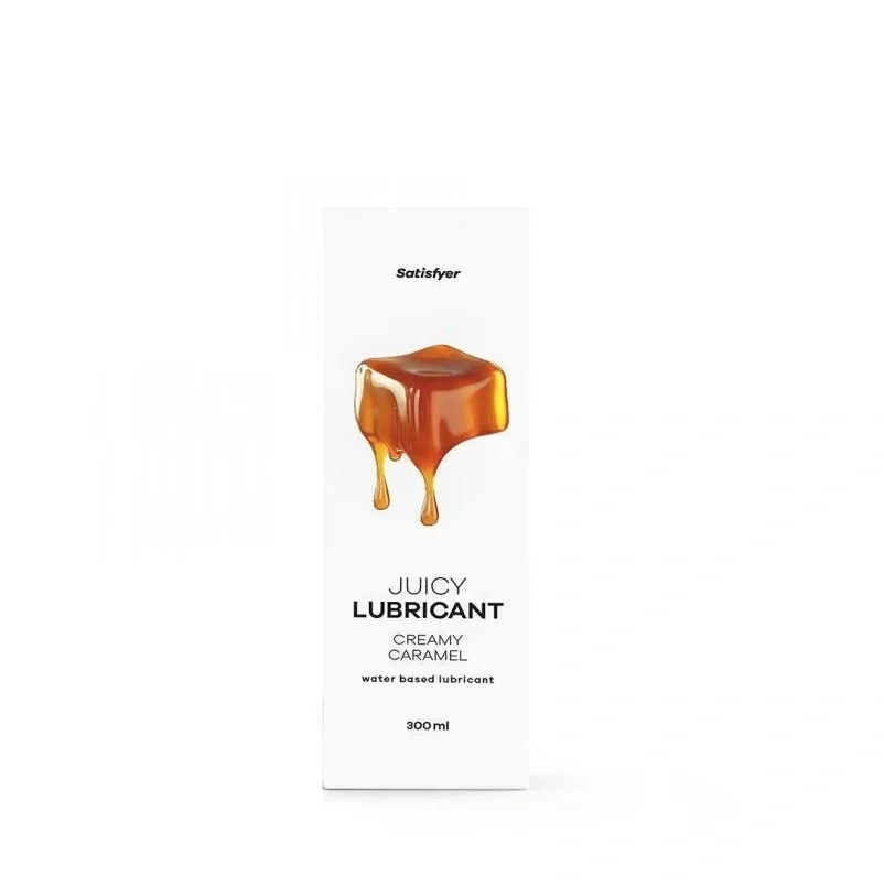 Satisfyer Lubrifiant pe Baza de Apa Juicy Lubricant-Creamy Caramel 300 ml