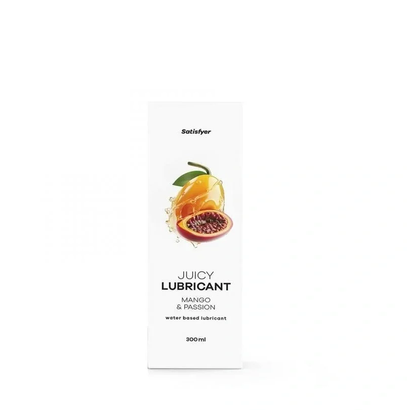 Satisfyer Lubrifiant pe Baza de Apa Juicy Lubricant-Mango Passion Aroma Mango si Fructul Pasiunii 300 ml