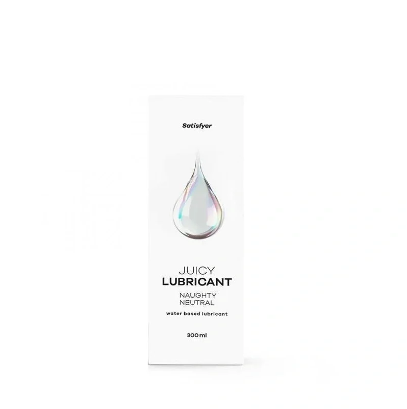 Satisfyer Lubrifiant pe Baza de Apa Juicy Lubricant-Naughty Neutral 300 ml