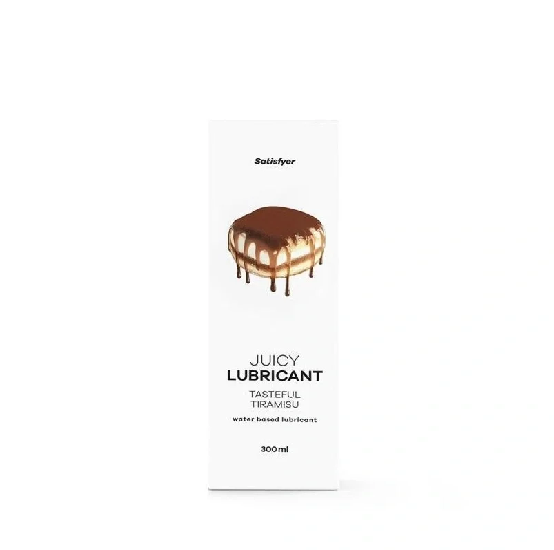 Satisfyer Lubrifiant pe Baza de Apa Juicy Lubricant-Tasteful Tiramisu 300 ml