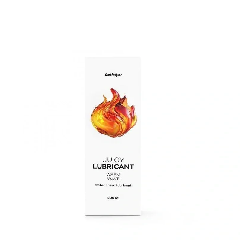 Satisfyer Lubrifiant pe Baza de Apa Juicy Lubricant-Warming Wave Efect de Incalzire 300 ml