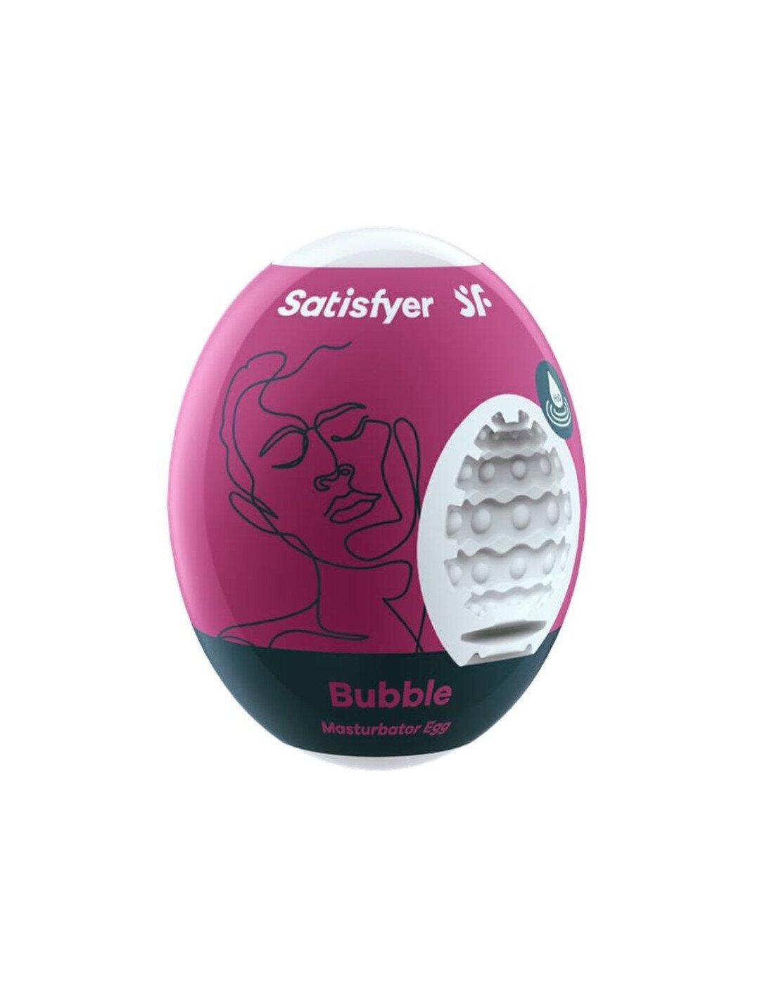 Satisfyer Masturbator Egg Bubble Hydro Active