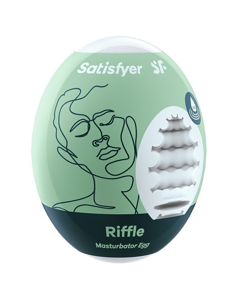 Satisfyer Masturbator Egg Riffle Hydro Active