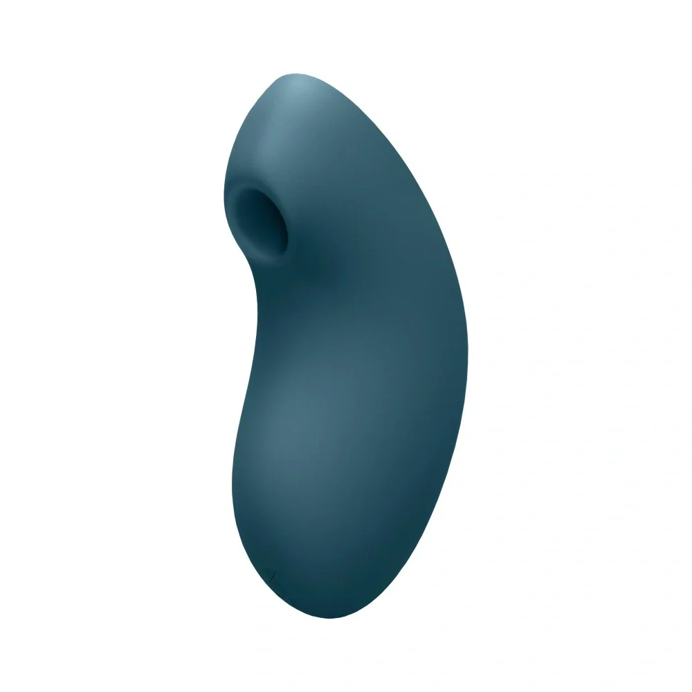 Satisfyer Stimulator Clitoris Vulva Lover 2 Air Pulse+Vibration USB Silicon Albastru