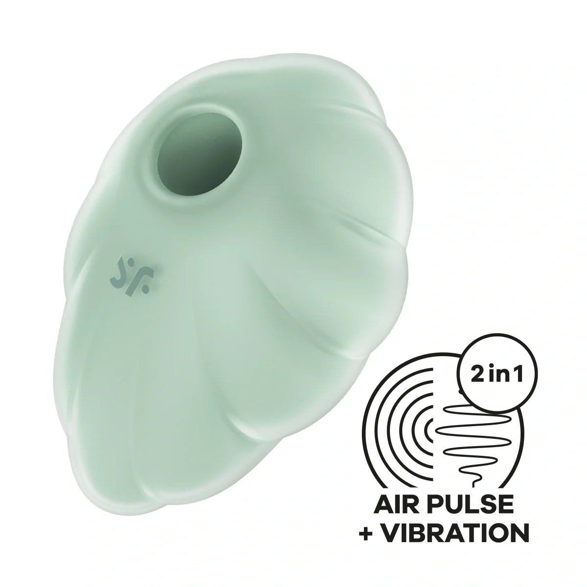 Satisfyer Stimulator Cloud Dancer 11 Moduri Suctiune 12 Moduri Vibratii Silicon USB Verde
