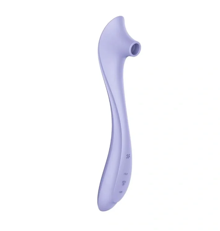 Satisfyer Stimulator Easy Lover 11 Moduri Suctiune 13 Moduri Vibratii Silicon USB Mov