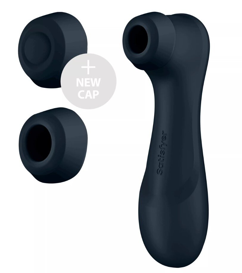 Satisfyer Stimulator Pro 2 Generation 3 11 Viteze Suctiune 12 Moduri Vibratii Silicon USB IPX 7 Negru
