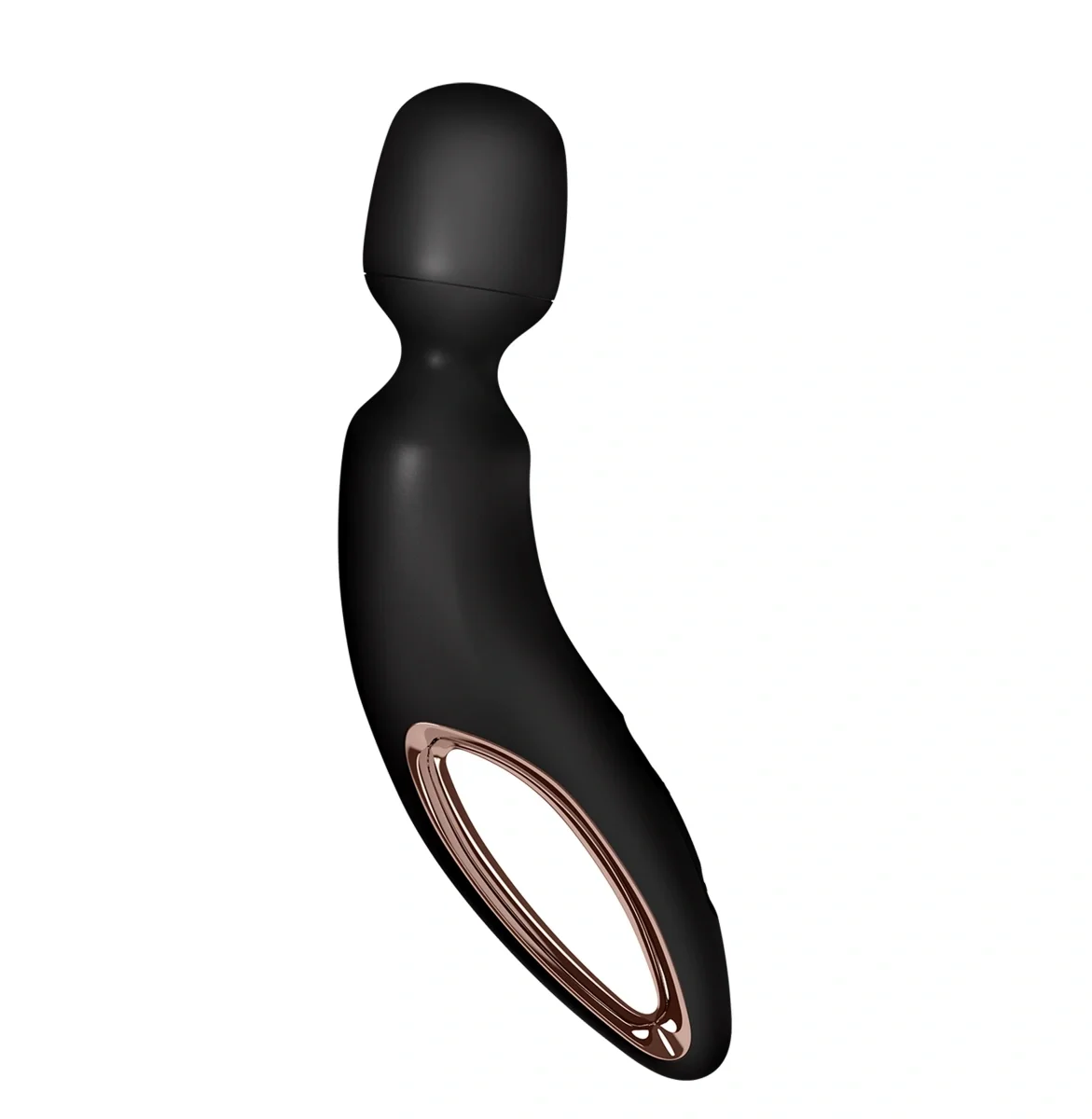 Satisfyer Vibrator Masaj Wand-erland 50 Programe Vibratii Silicon USB Negru 34 cm
