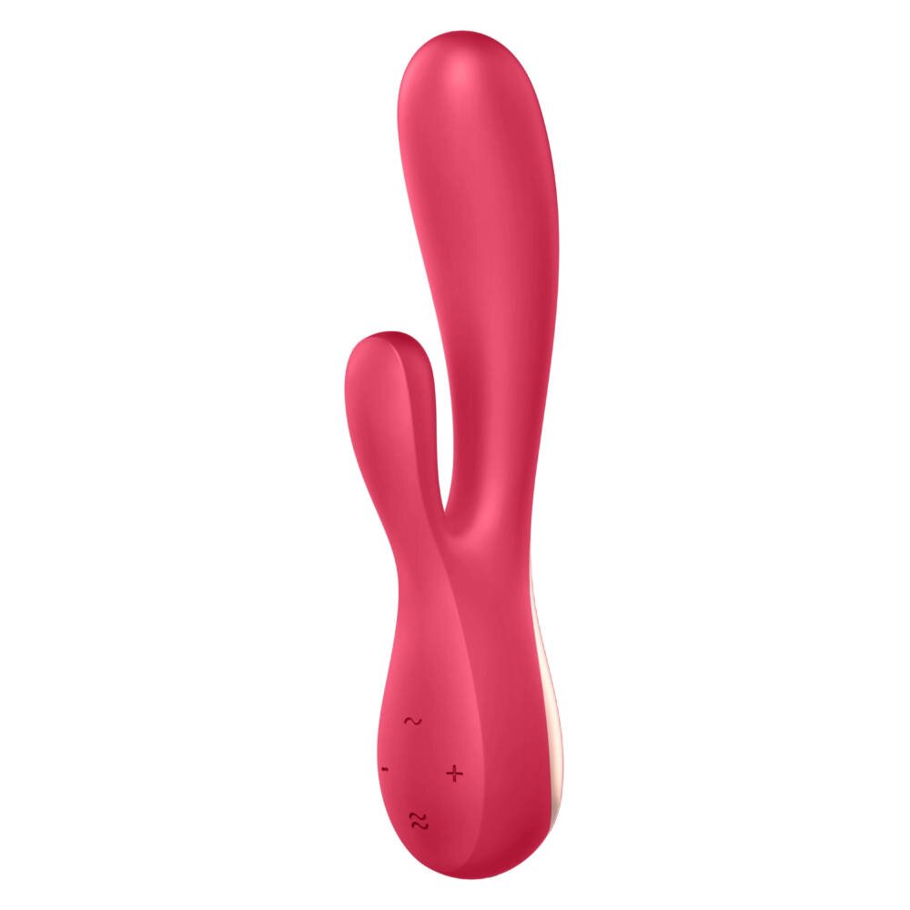 Satisfyer Vibrator Rabbit Mono Flex 20 cm Rosu Free App