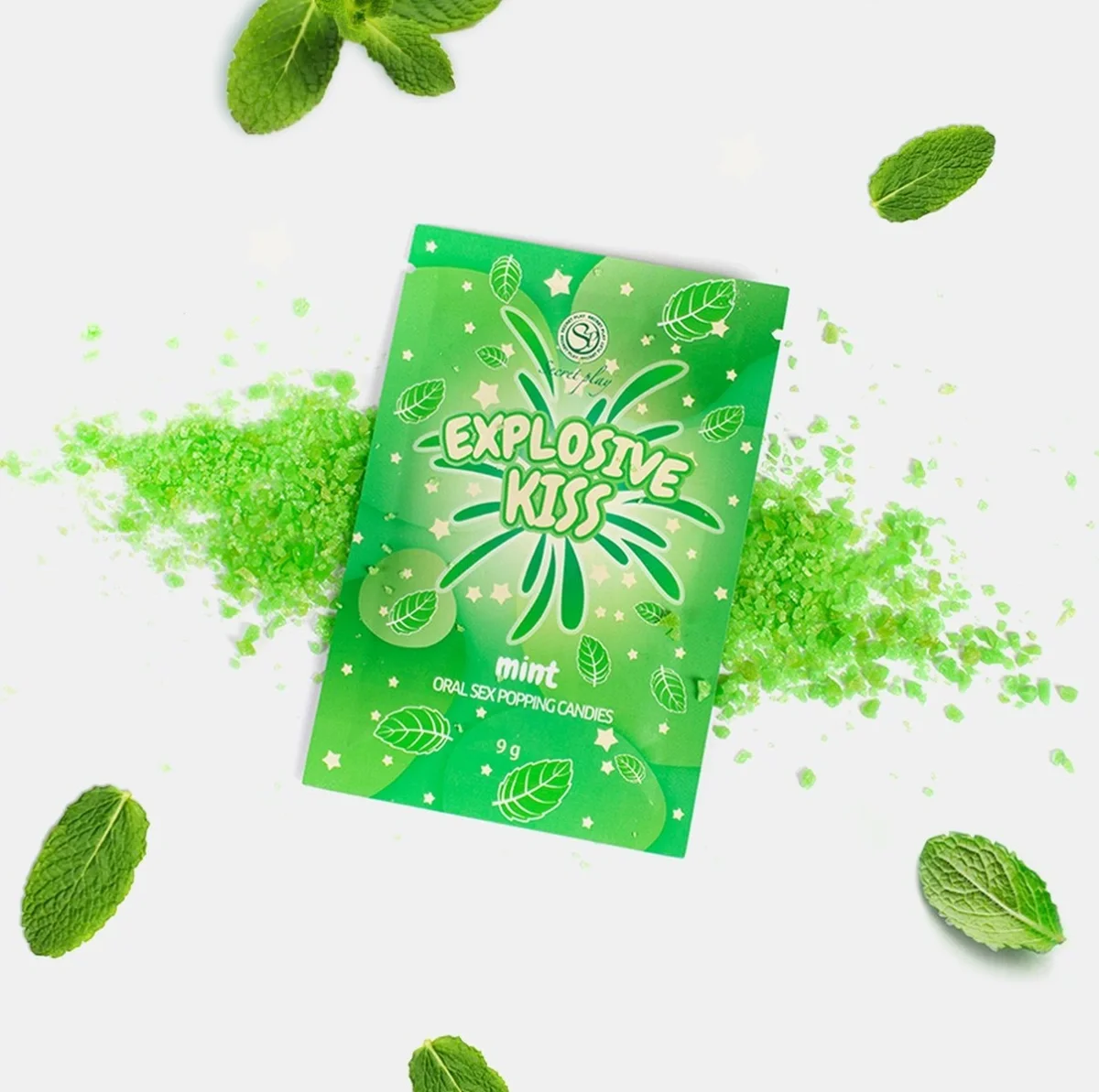 Secret Play Bomboane Explozive pentru Sex Oral Aroma Menta