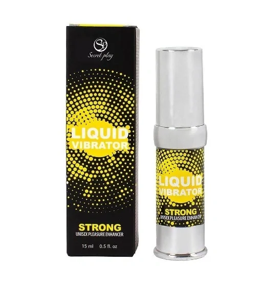 Secret Play Gel Unisex Liquid Vibrator Strong cu Efect de Furnicaturi 15 ml