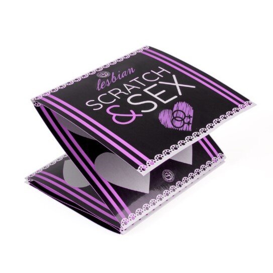 Secret Play Joc Scratch&Sex pentru Cupluri Lesbiene