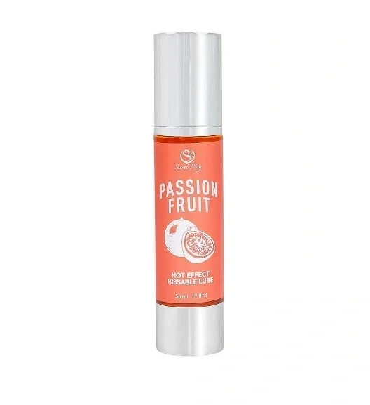 Secret Play Lubrifiant Kissable and Hot Oil cu Fructul Pasiunii 50 ml