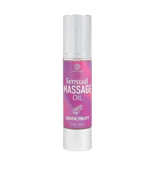 Secret Play Ulei de Masaj Erotic cu Fructe Exotice 50 ml