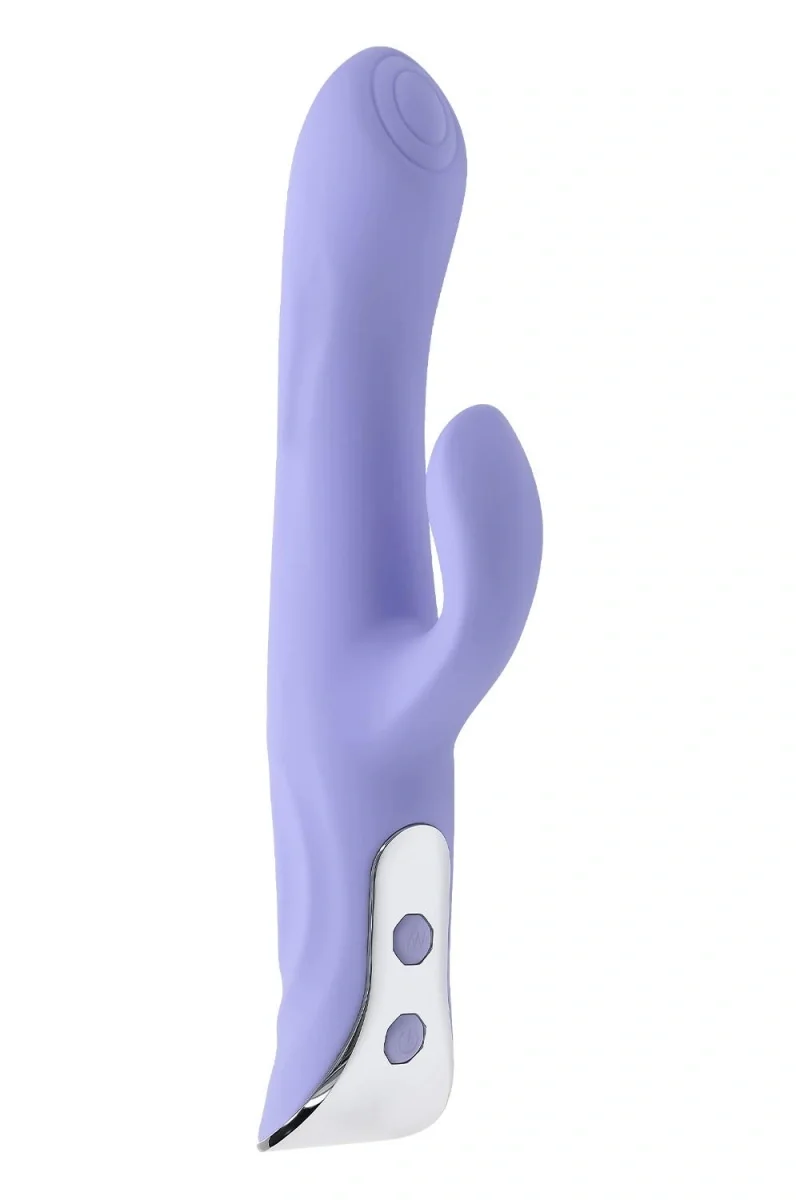 Selopa Vibrator Lavander Love 10 Moduri Vibratii Silicon USB Mov 23.3 cm