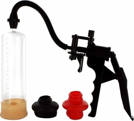 Seven Creations Pompa Penis cu Pistol si 3 Mansoane The Perfect