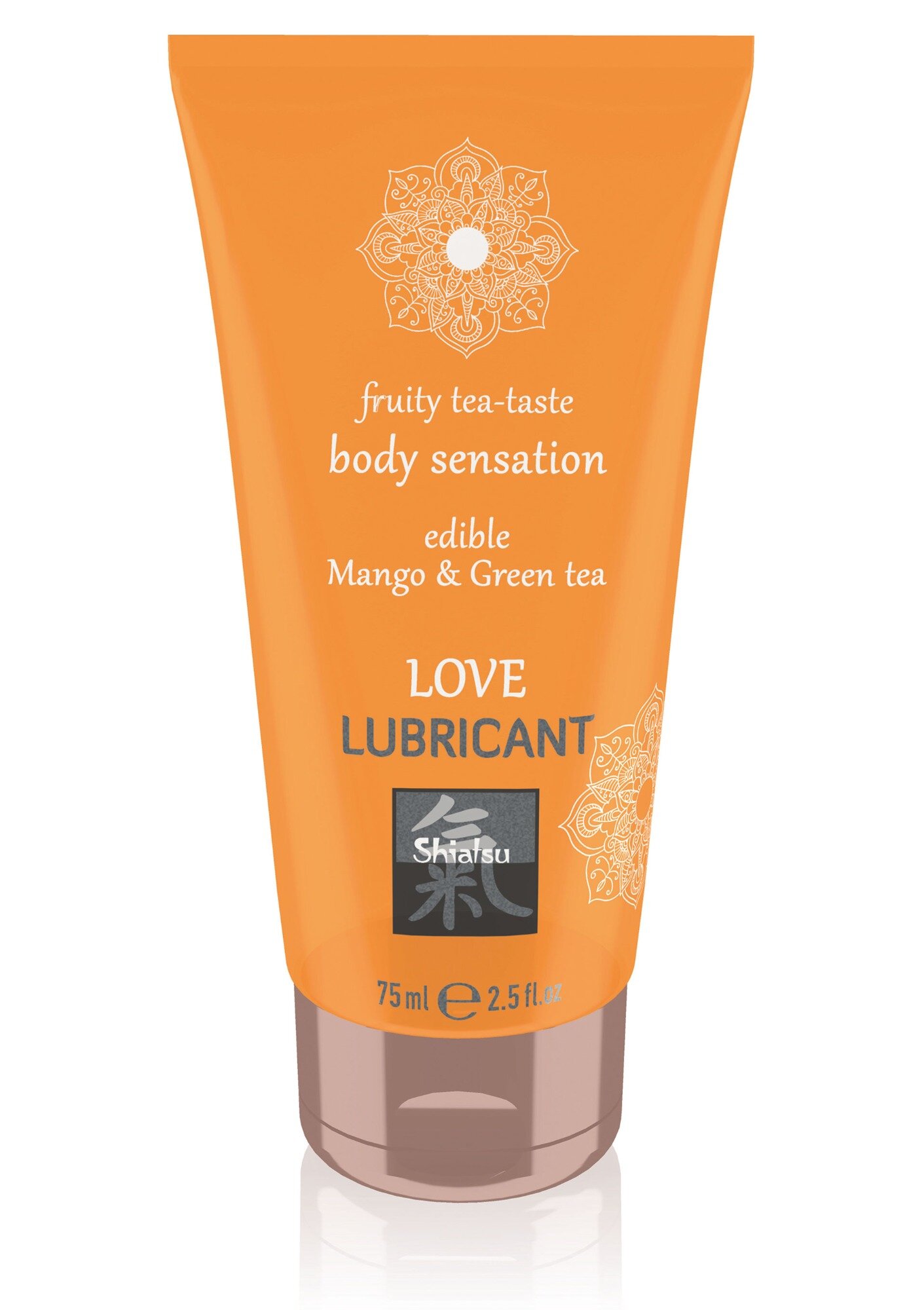 Shiatsu Lubrifiant Love Edible Mango&Ceai Verde 75 ml