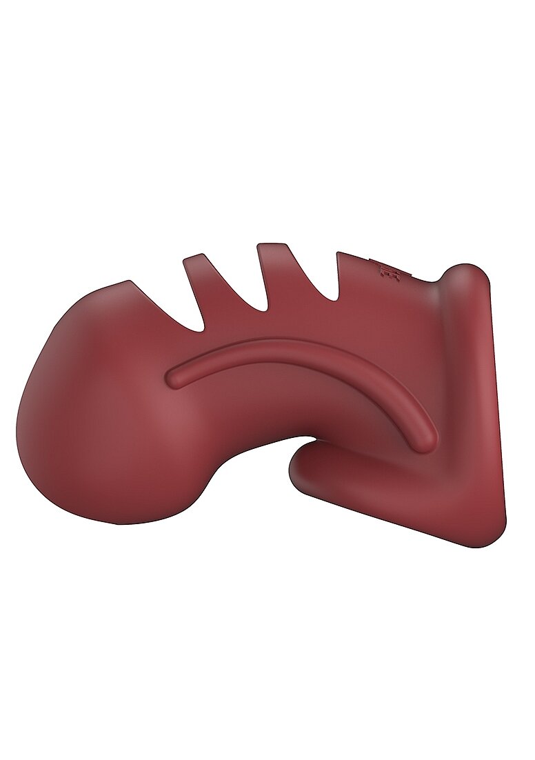 Shots Toys Cusca de Castitate Model 28 Silicon Ultra Soft Rosu