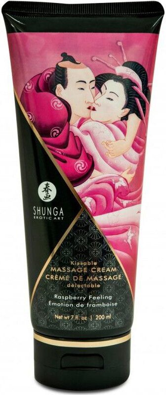 SHUNGA Erotic Art Crema De Masaj Shunga Kissable Raspberry Emotion 200 ml