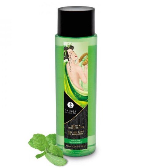 SHUNGA Erotic Art Gel de Dus Shunga Sensual Mint Aroma Menta 370 ml