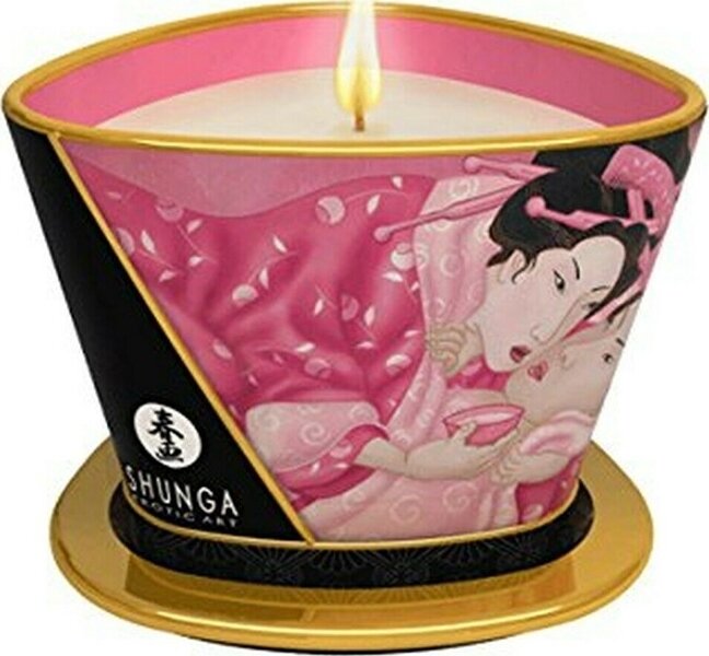 SHUNGA Erotic Art Massage Candle Roses 170ml