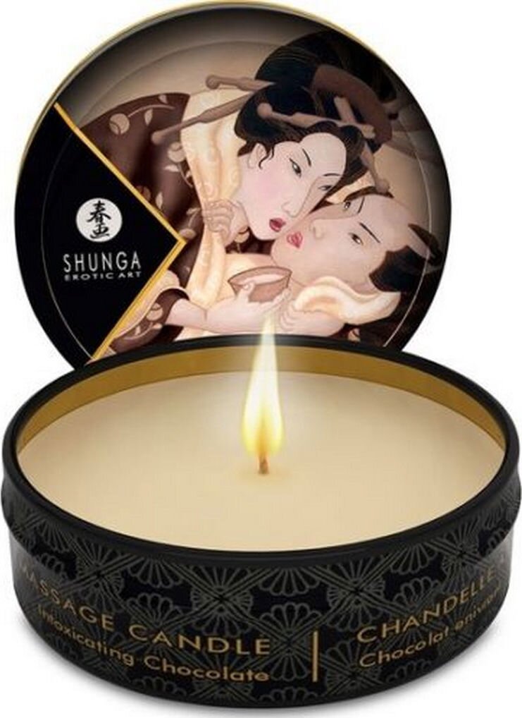 SHUNGA Erotic Art Mini lumanare masaj Shunga - Ciocolata 30 ML