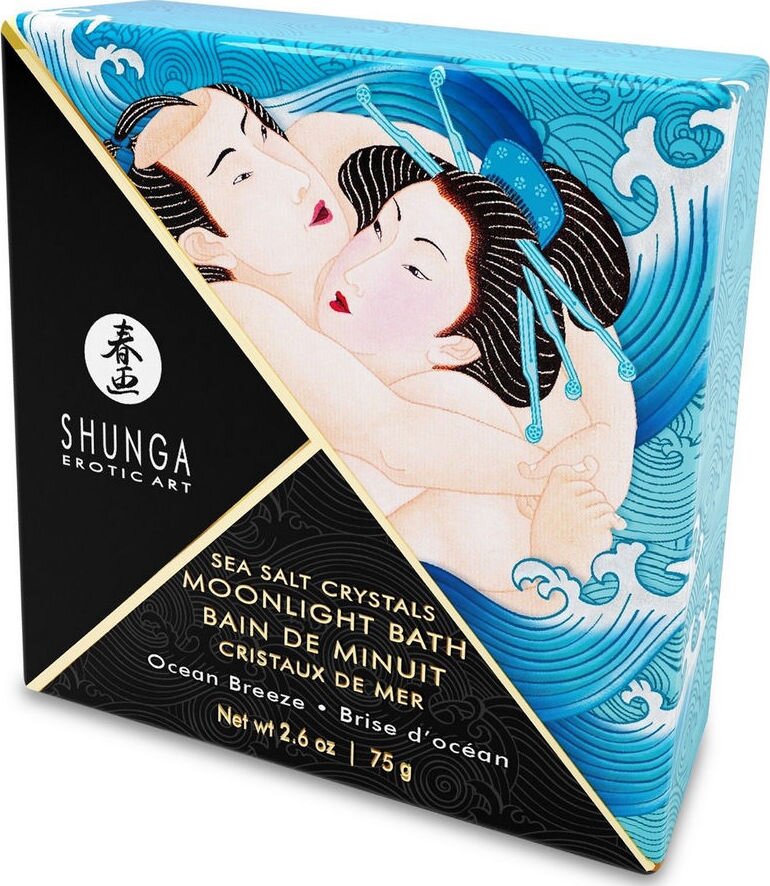 SHUNGA Erotic Art Sare de Baie Shunga Ocean Breeze