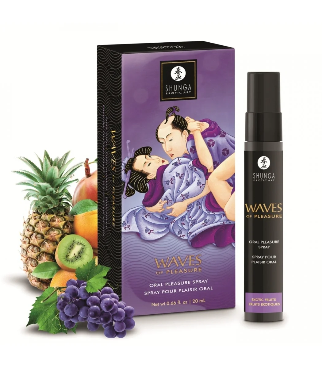 SHUNGA Erotic Art Spray SHUNGA pentru Sex Oral Aroma Fructe Exotice 20 ml
